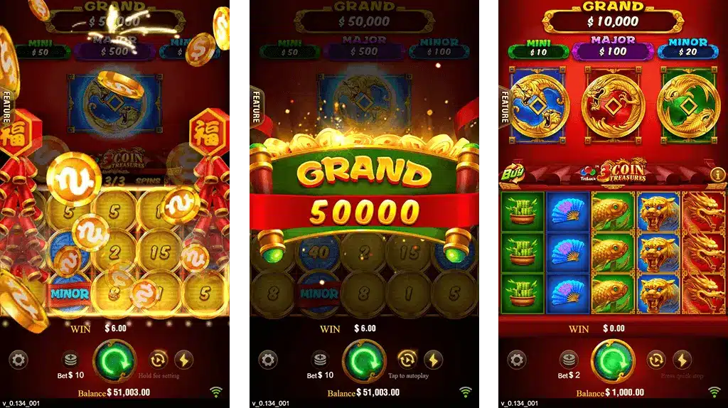 3 Coins 14Game Bonus